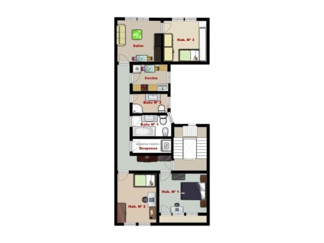 Apartamento Ideal Florida Vitoria-Gasteiz Exterior foto